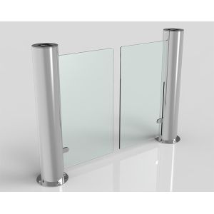 Integrated Channel Swing Gate Anti Collision TCP IP Handicapped 200W