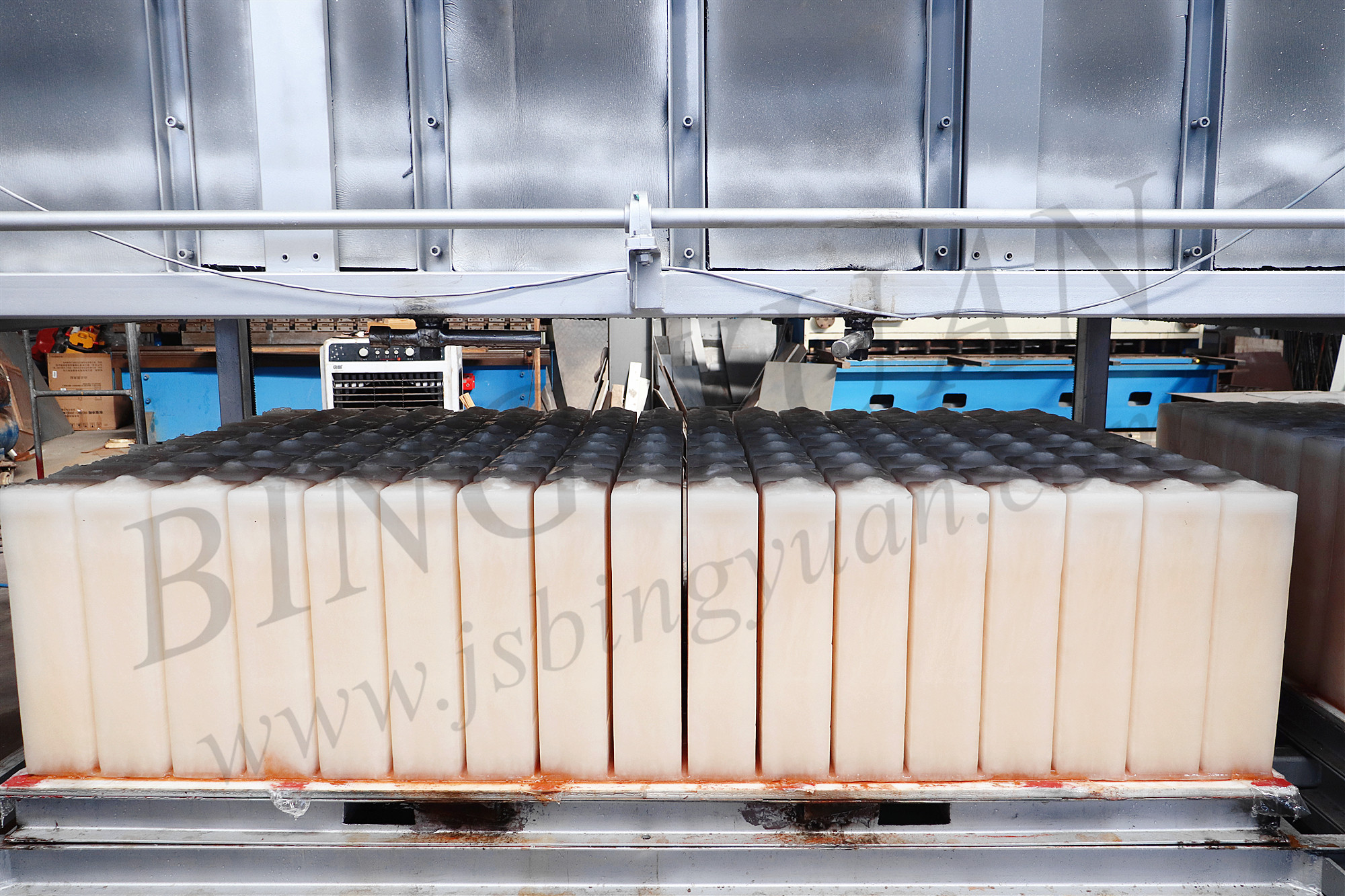 Evaporative Cooling 6 Ton 480V Block Ice Maker Machine