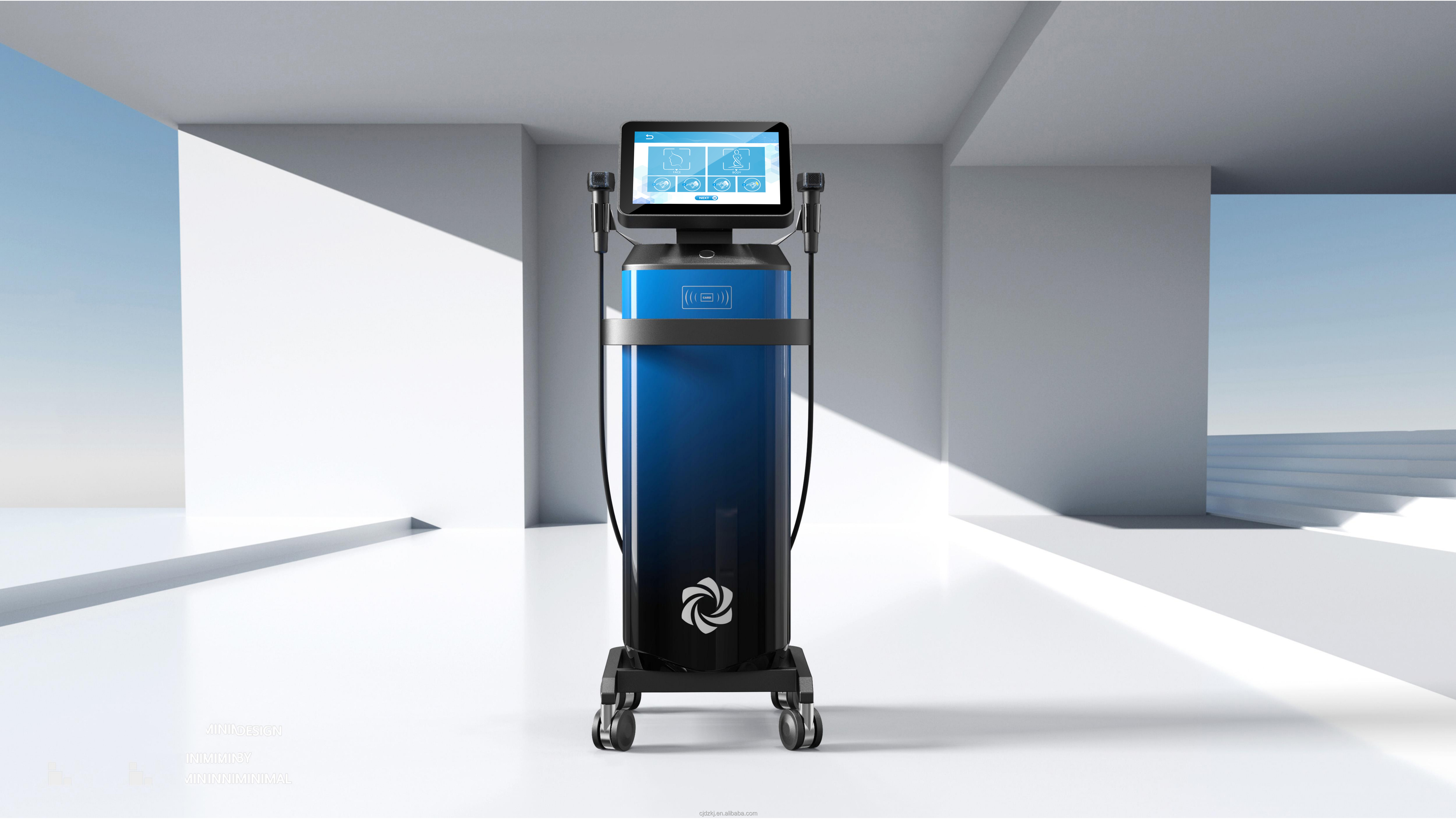 300W Skin Care Machine Standing Fractional RF Microneedle Machine 4MHz