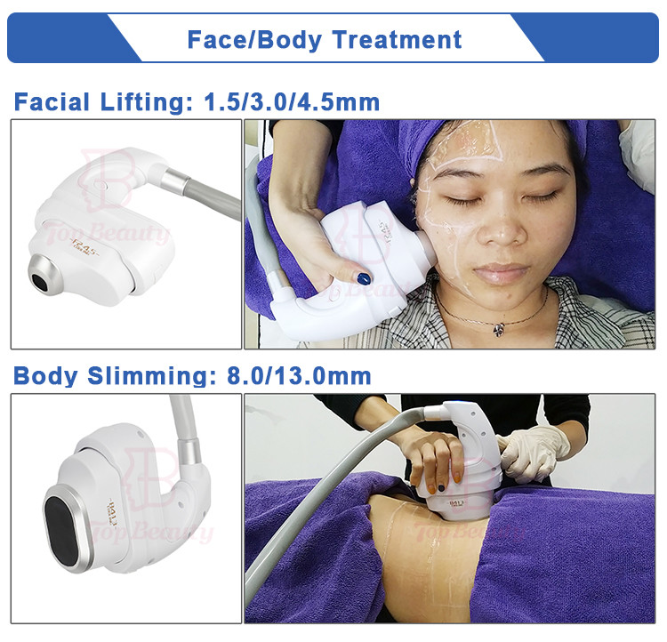 Salon Face And Body Treatment Skin Tighten Machine 2022 New Arrival 8D HIFU Anti-aging Facial Beauty Machine