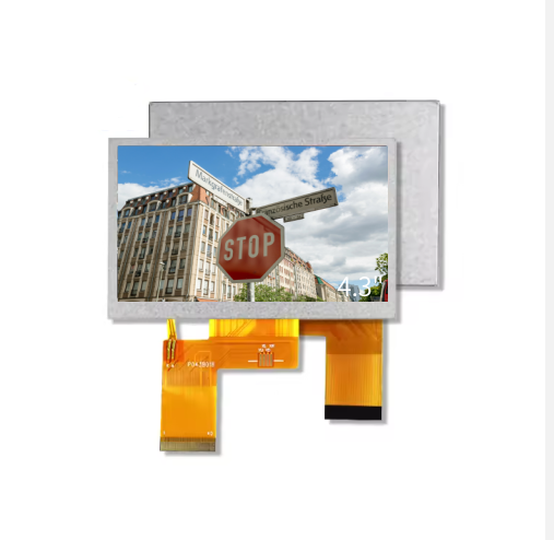  4.3 Inch TFT LCD Modules Wide Viewing Angle RGB LCD Display 800x480 Manufactures