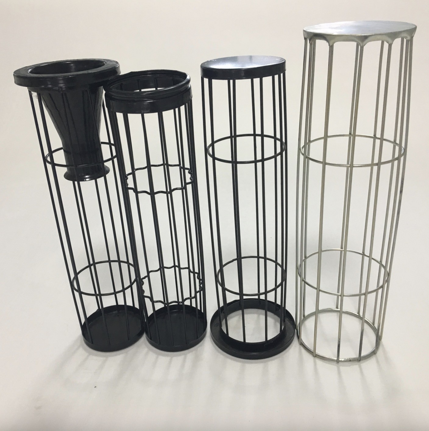Non Standard Dust Collector Filter Cage Carbon Steel SS304/316 10/12/16 Wire Round Or Flat