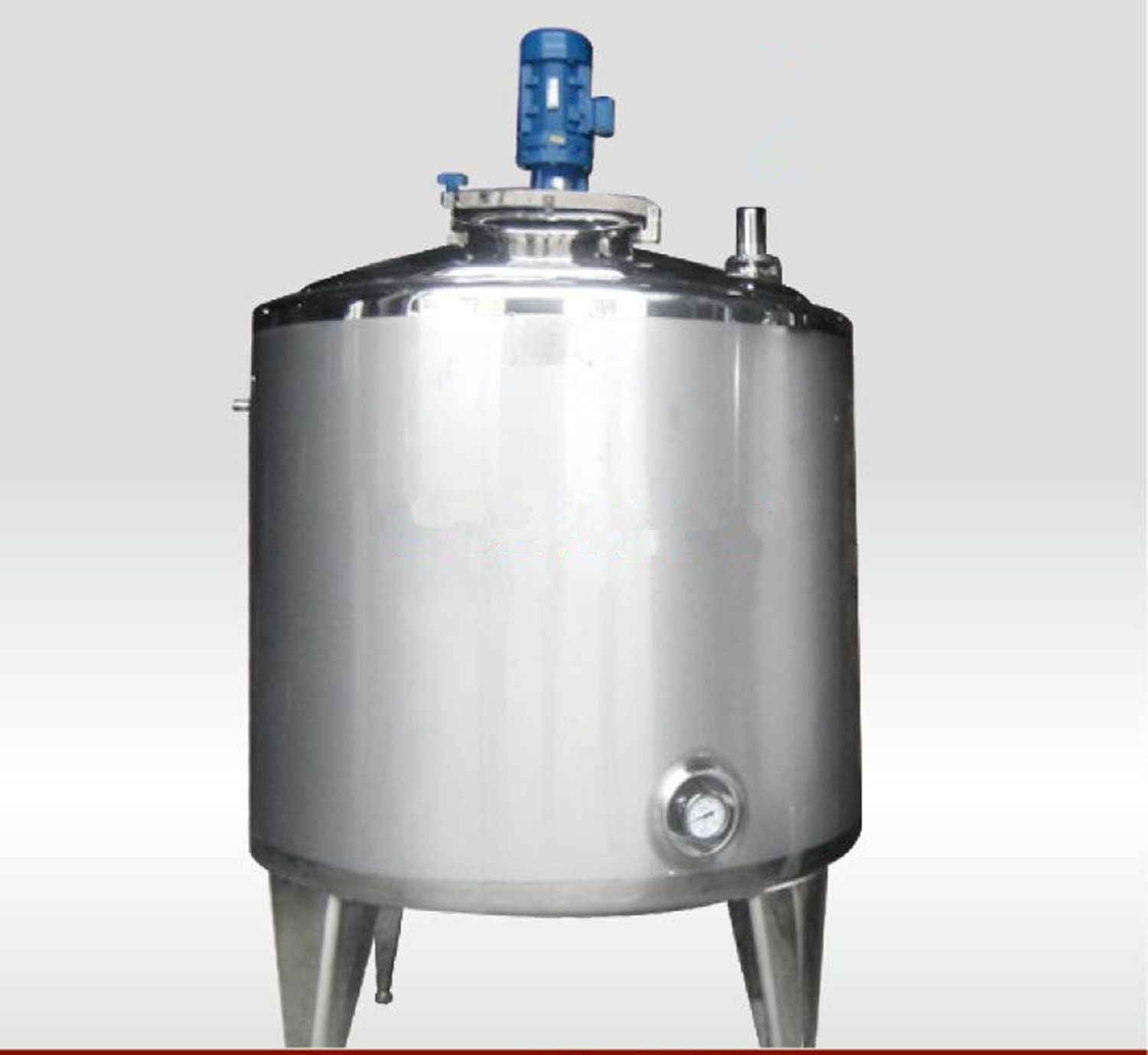 500L 1000L 2000L Stainless Steel Vessel Tank Milk Mixing Water Storage