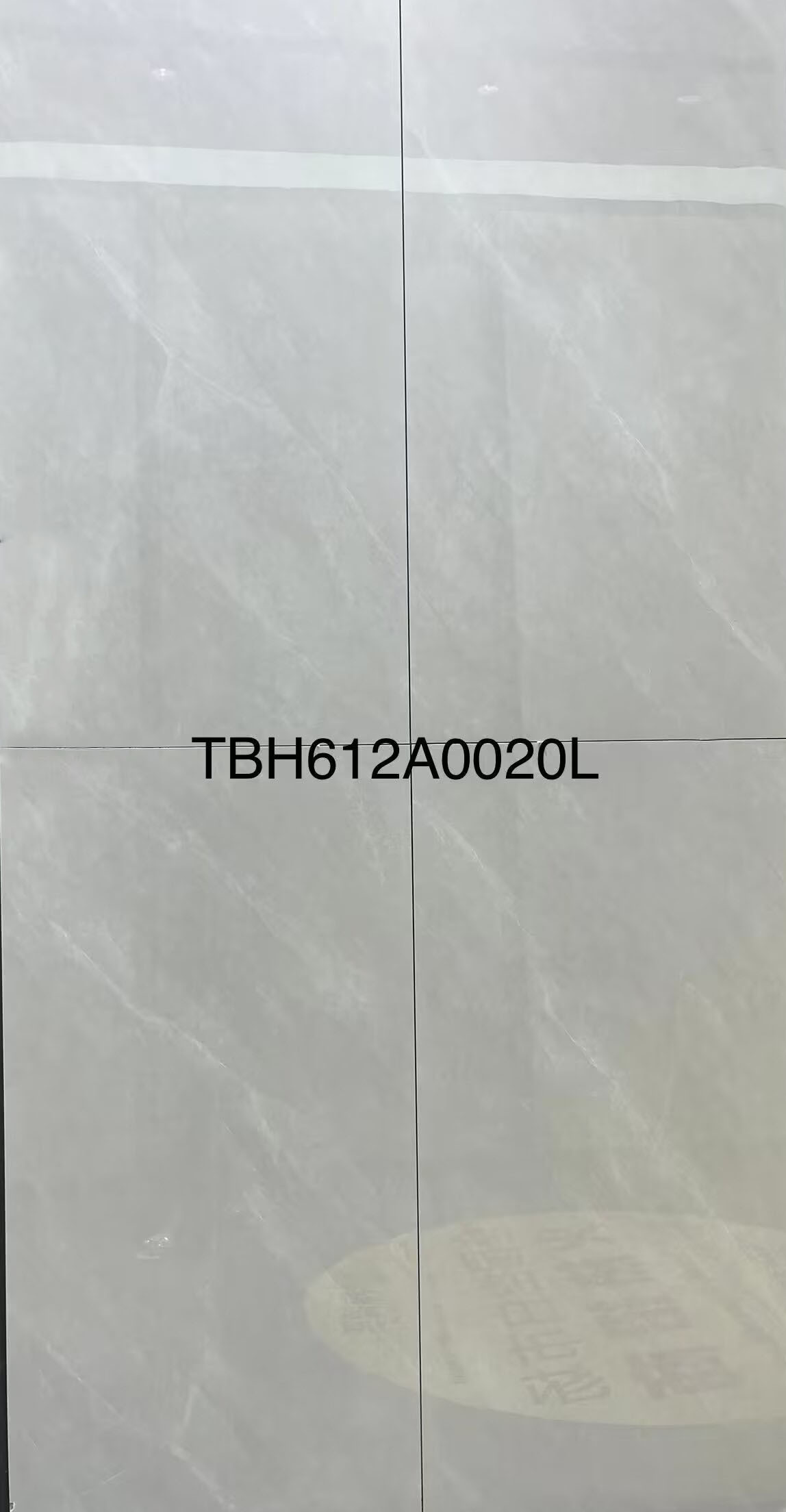 Glossy Carrara Porcelain Ceramic Tiles For Kitchen Office 600x1200mm Polished Glazed Balcony Firebrick