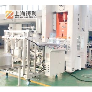  CE 24KW Aluminium Container Making Machine 12000KG With High Capacity Manufactures