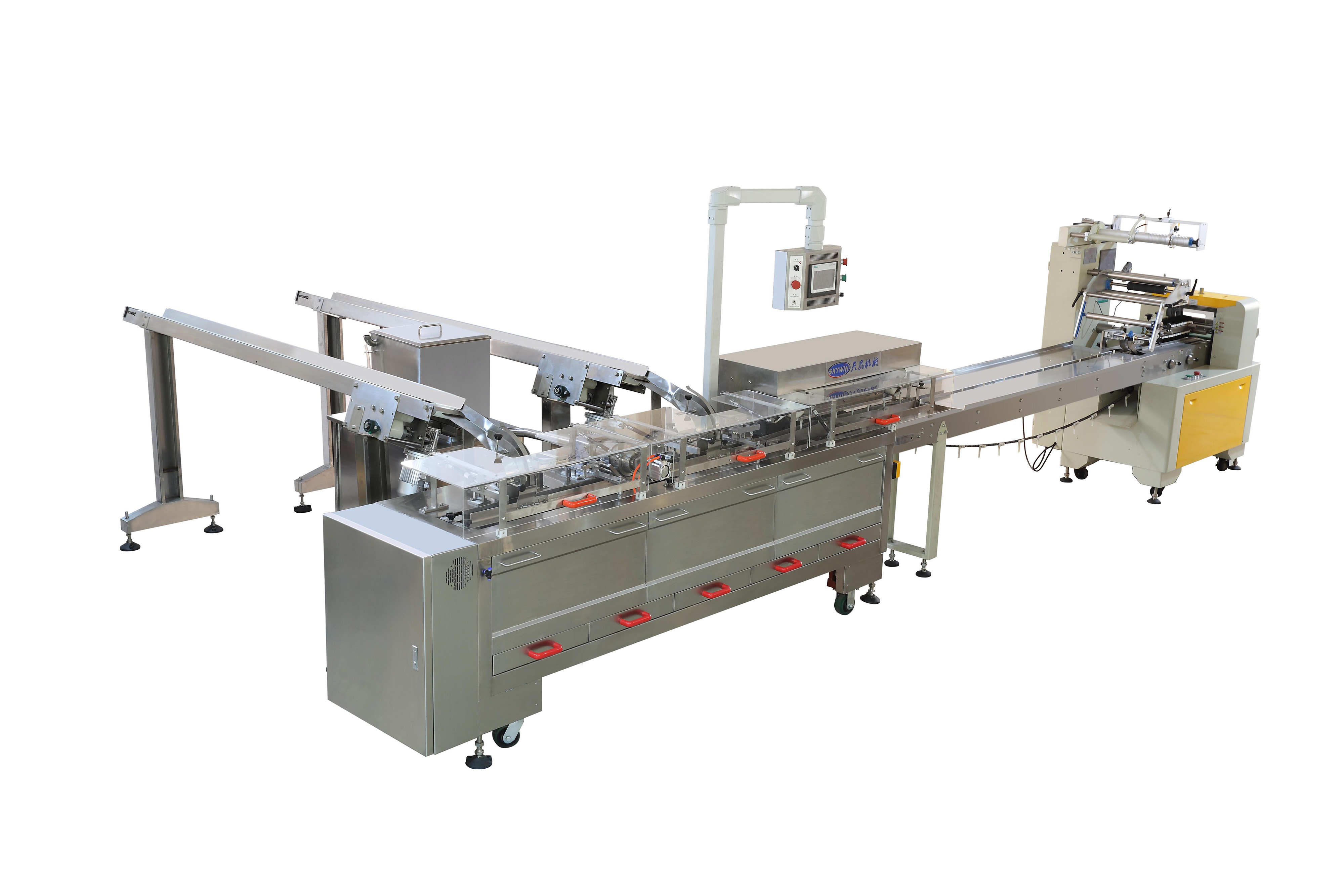 Automatic Biscuit Center Filling Cream Jam Sandwich Biscuit Making Machine