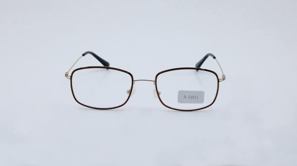 Retro Small Square Anti Blue Light Glasses Eye Protection Metal Optical