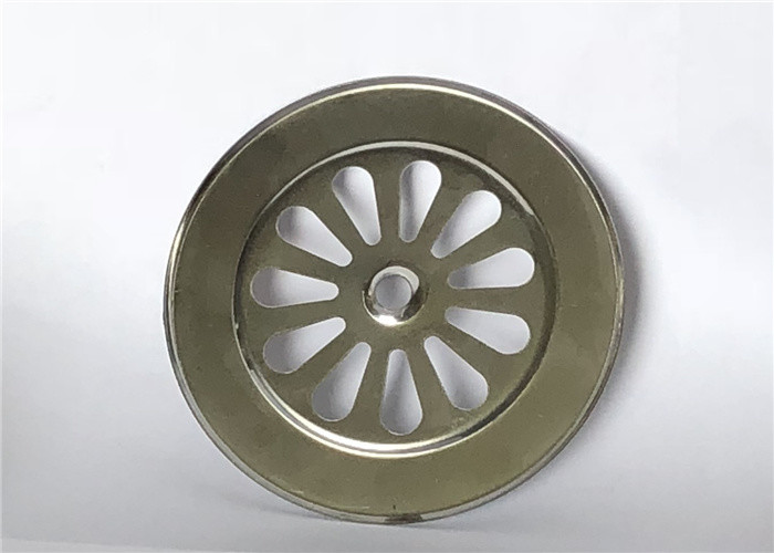 Stainless Steel Shower Drain Cover , 4 Inch Round Shower Drain Cover