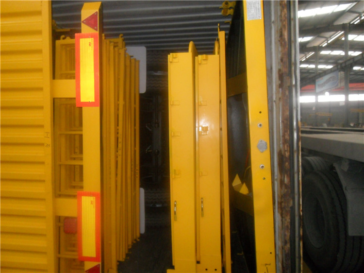 Sale 40 Tons 600mm-1200mm Side Wall Fence Type Cargo Flat Lorry Truck Semi Trailer