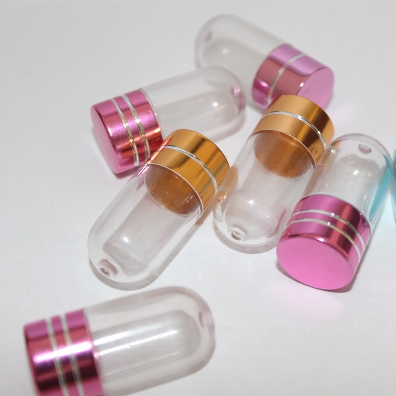 PS Plastic Capsule Bottles Rhino 3ml Mini Pill Bottles