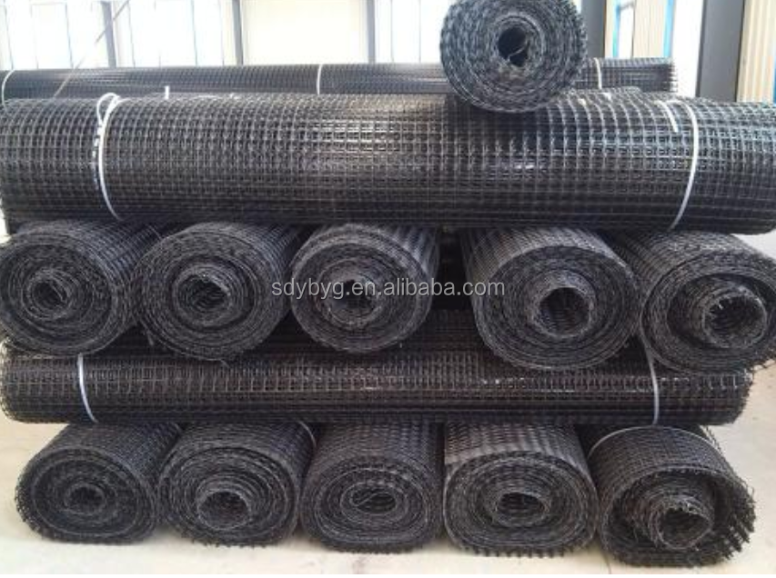 1-6m Width Reinforcement Biaxial Geogrid for Embankment Stabilization