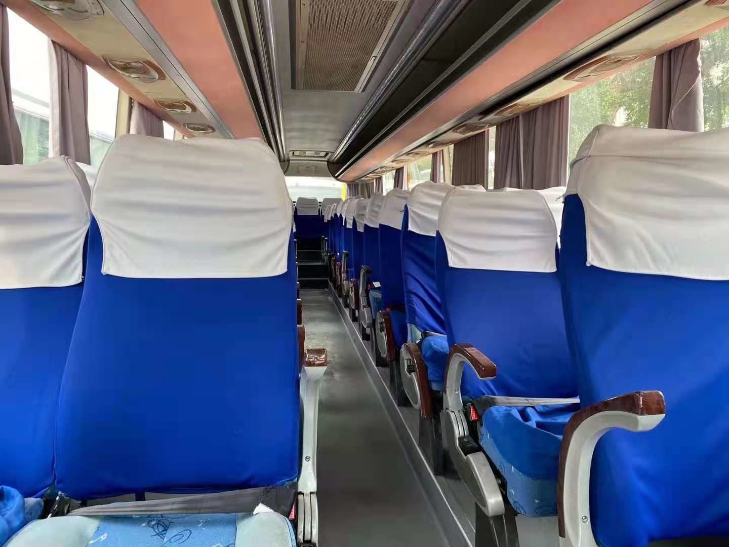 Used Tour Bus Brand Used Foton Bus 51seats Yuchai Rear Engine High Quality Bus 243kw