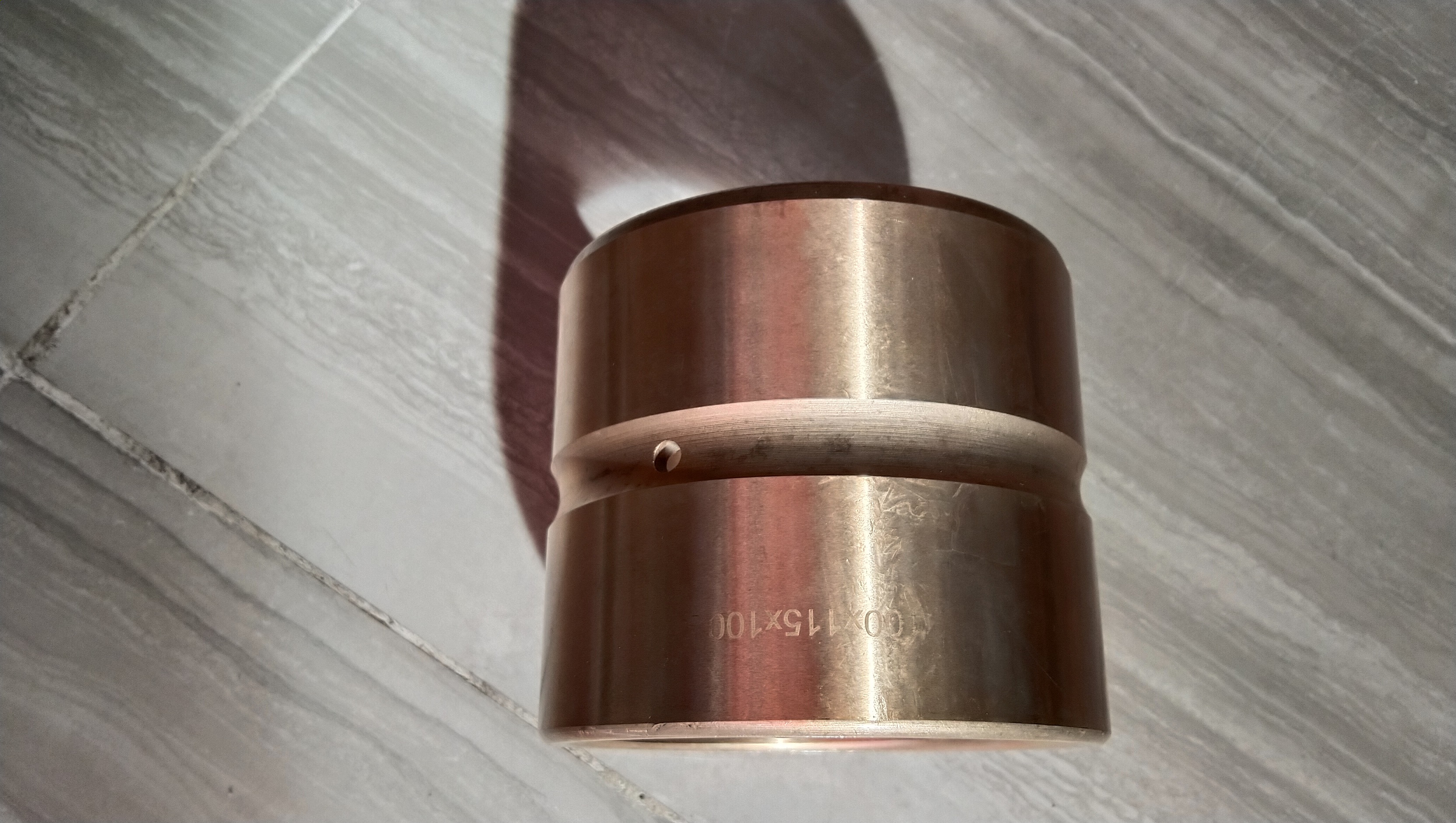 Alloy Steel Cylinder Excavator Bucket Bushings Excavator Spare Parts Arm Bushing
