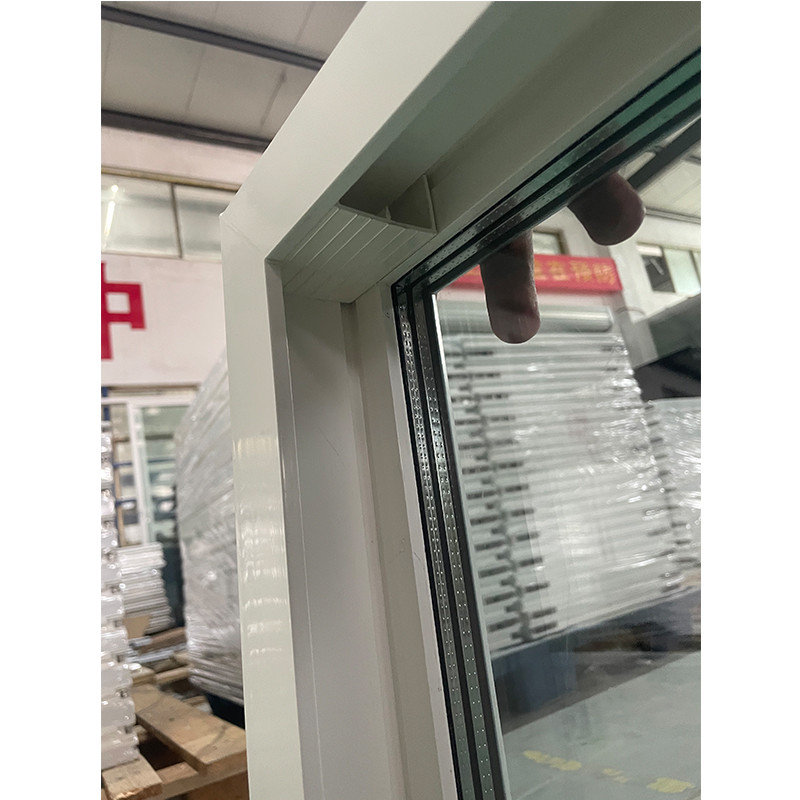 FiberGlass Screen Netting UPVC Sliding Window And Door Integrated Design Of Internal Fan Material