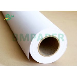 2 Inch Core 80GSM 90GSM CAD Engineering Paper For Wide Format Plotting