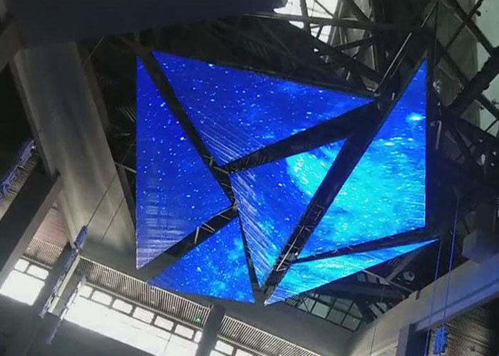 Dustproof Transparent LED Display Screen IP65 P3.91 Outdoor Digital Signage
