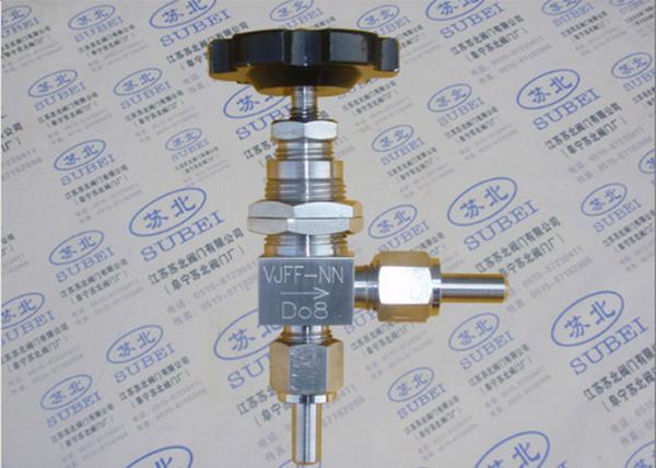 1Cr18Ni9Ti Grooved Piping Systems / Angle panel mount needle valve for