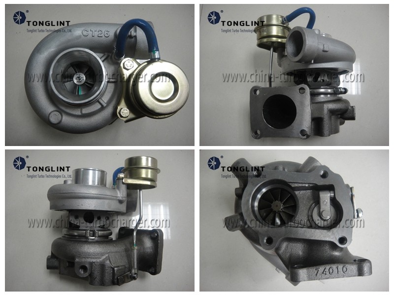 Toyota Land Cruiser CT26 Diesel Turbocharger 17201-68010 for 12H-T 1HDFT Engine