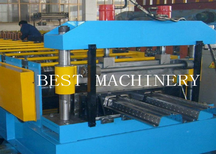 Metal Building Hydraulic Floor Deck Sheet Roll Forming Machine 6kw 50-60HZ
