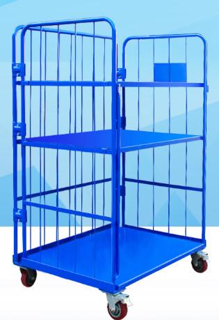 Corrosion Resistant Movable Wire Shelving With Casters For Logistics and