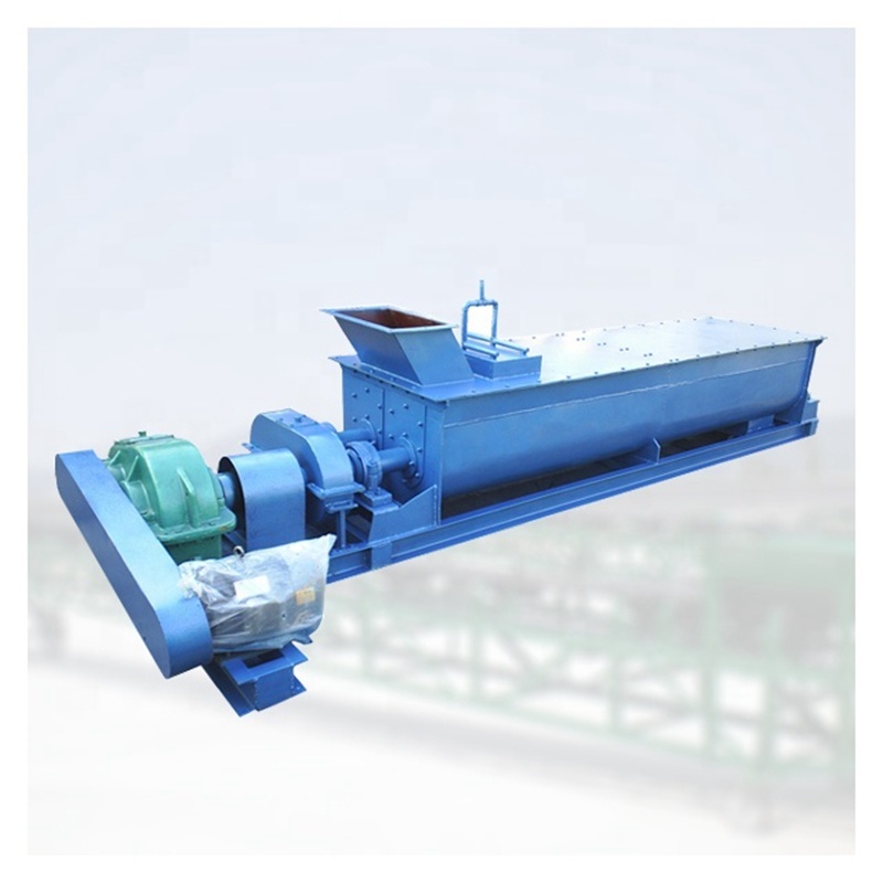 OEM Custom Professional Coal Charcoal Powder Twin Shaft Mixing Machine