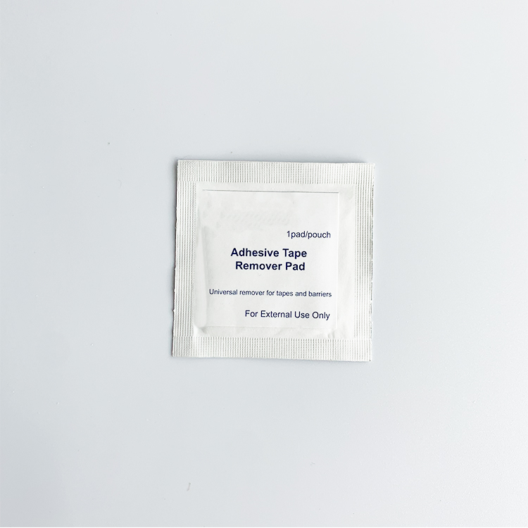 Clear Adhesive Tape Remover Pad for Medical Hospital Use