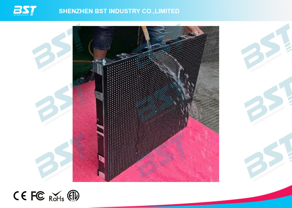 IP67 DVI VGA Ultra Slim p10 outdoor full color led display for Video Advertising