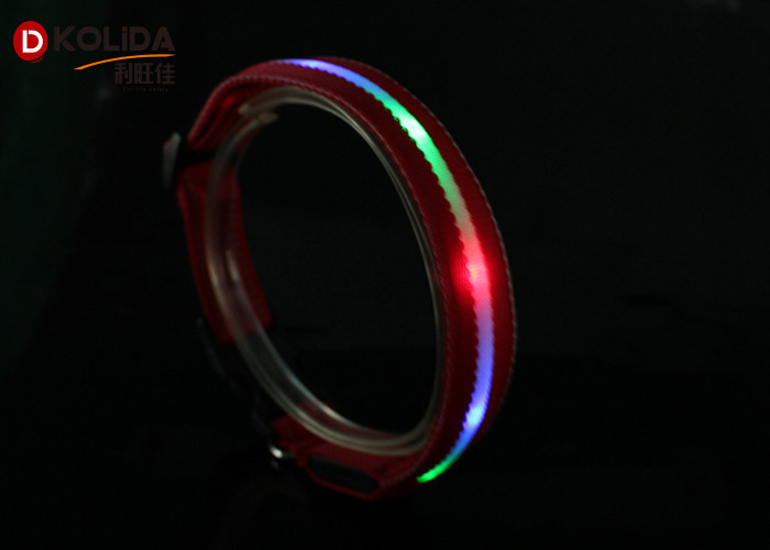 Glow Pet Cat LED Dog Collar Luminous Night Safety Walk Flash Collars