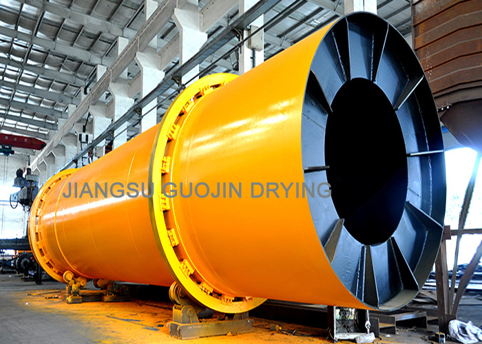 Cow Manure Rotary Drum Dryer Large Processing Capacity 20tons/h