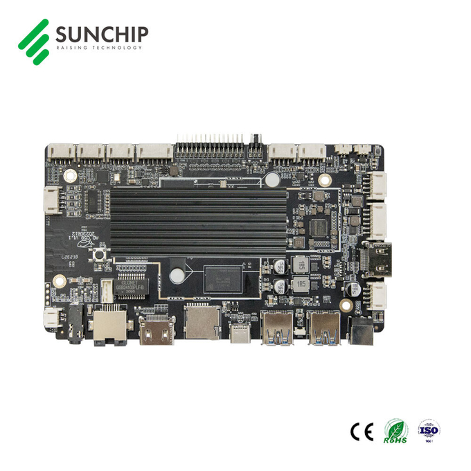 Intelligent Android RK3399 Board With 4K UHD 7-84inch LVDS HD 2.0 Ethernet 4G WIFI BT