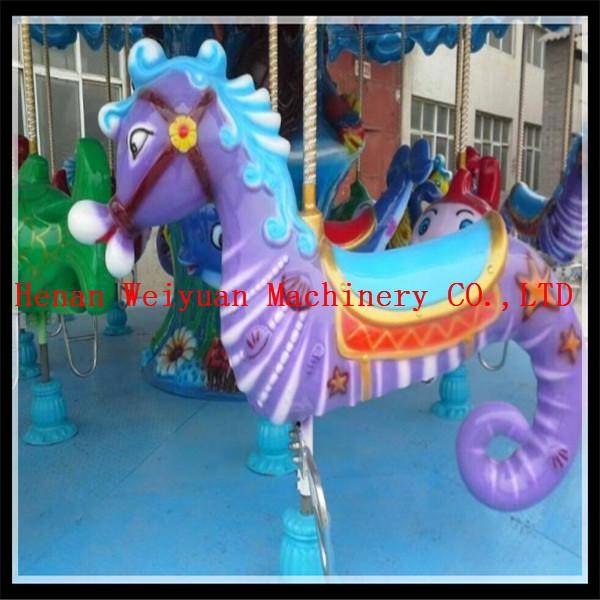 Quality New ocean theme fun park machines Sea carousel rides children carousel for sale for sale