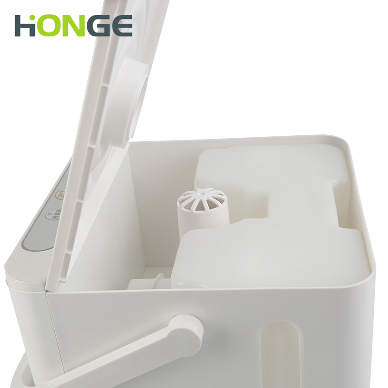 24H Timer 380W Warm Mist Humidifier 400ML/H With Over Heating Protection