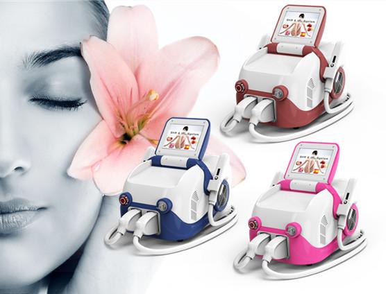 Fast hair removal machine portable shr / ipl shr laser opt painless hair removal