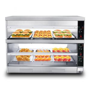 China Commercial Kitchen Fried Chicken Food Display Warmer 1220*760*850mm Hot Food Showcase on sale