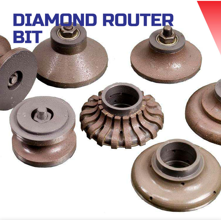 Vacuum Brazed Diamond Hand Profile Wheel For Granite A Grade Customized Support OEM