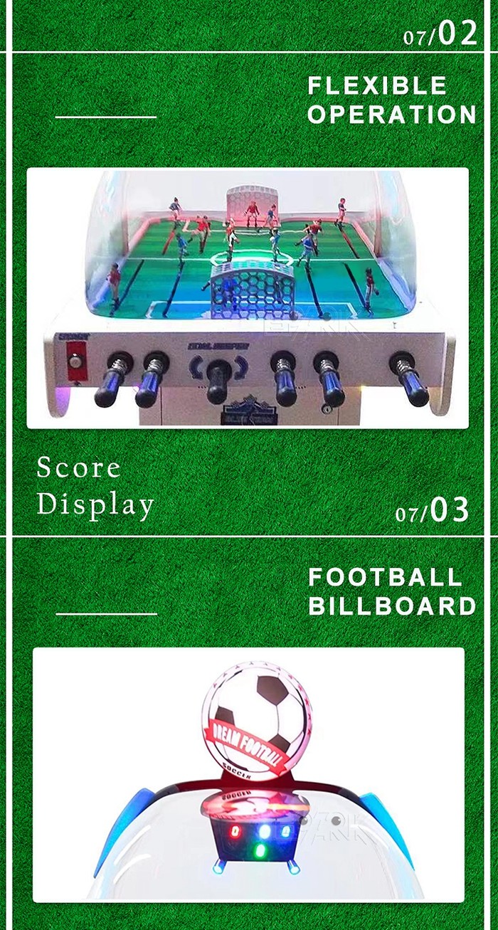 Hot Popular Fantasy Football Arcade Amusement Park Shooting Ball Machine