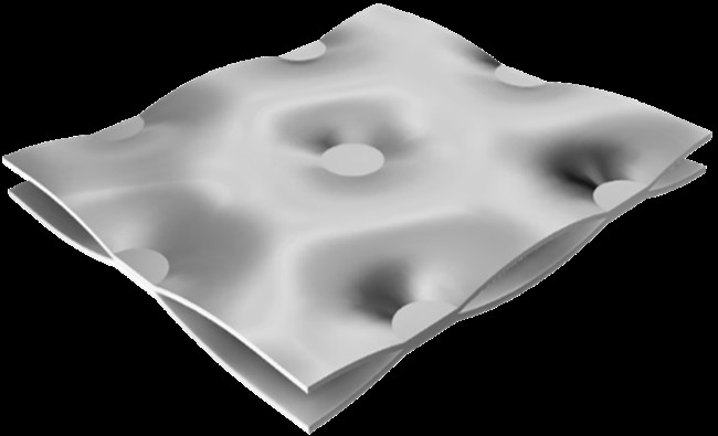 Customized Stainless Pillow Dimpled Plate For Industrial Filtration Systems