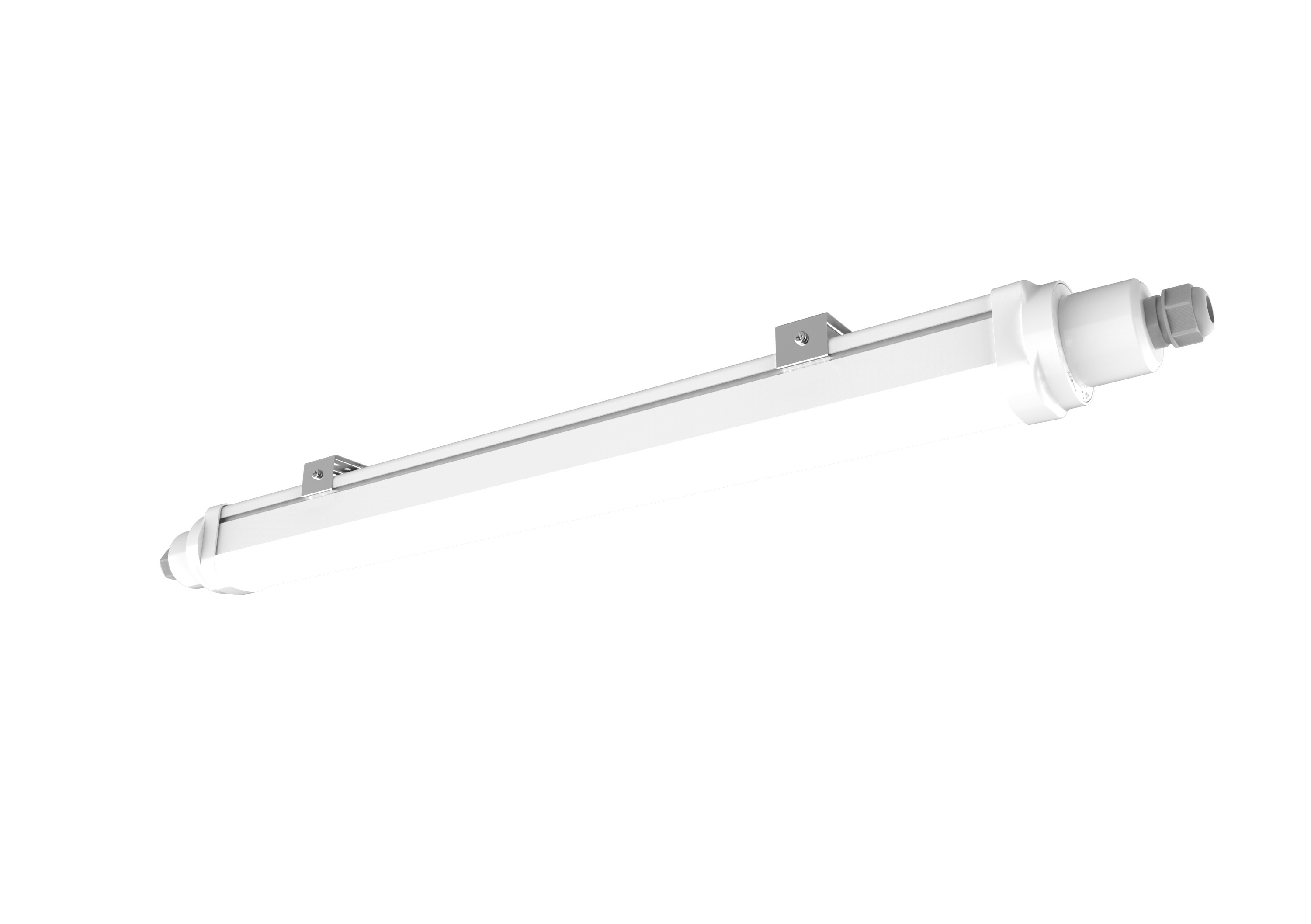 CE Approval 130lm/W LED Tri Proof Light 40W Single Or Linkable Use
