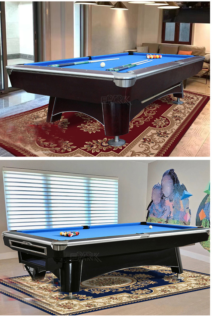 White 2 In 1 9FT Billiard Pool Table For Shopping Mall