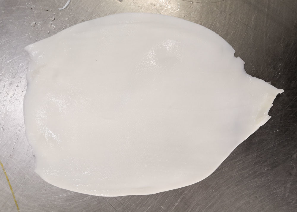 Frozen Boiled Giant Squid fillet Darumar Thickness 6-12mm Brc Certification produced in Chinese factory