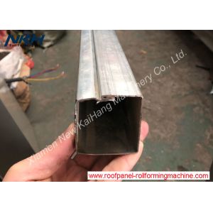 High Precision Downpipe Roll Forming Machine For 1.2mm Thick GI GI Sheets