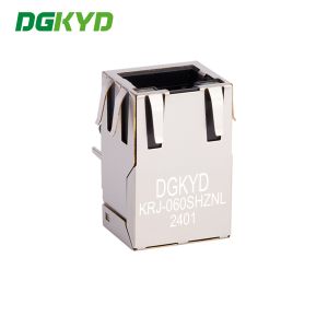 KRJ-060SHZNL RJ45 Communication Socket, 100Base-T Integrated Router Network Port