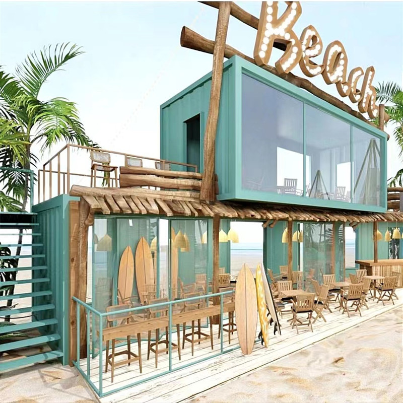 Portable Modified Coffee Shop For Workshop Mobile Living Container House