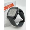 Buy cheap Waterproof Silicone Strap Watch with Leather Band 3ATM Quartz Wrist Watch from wholesalers