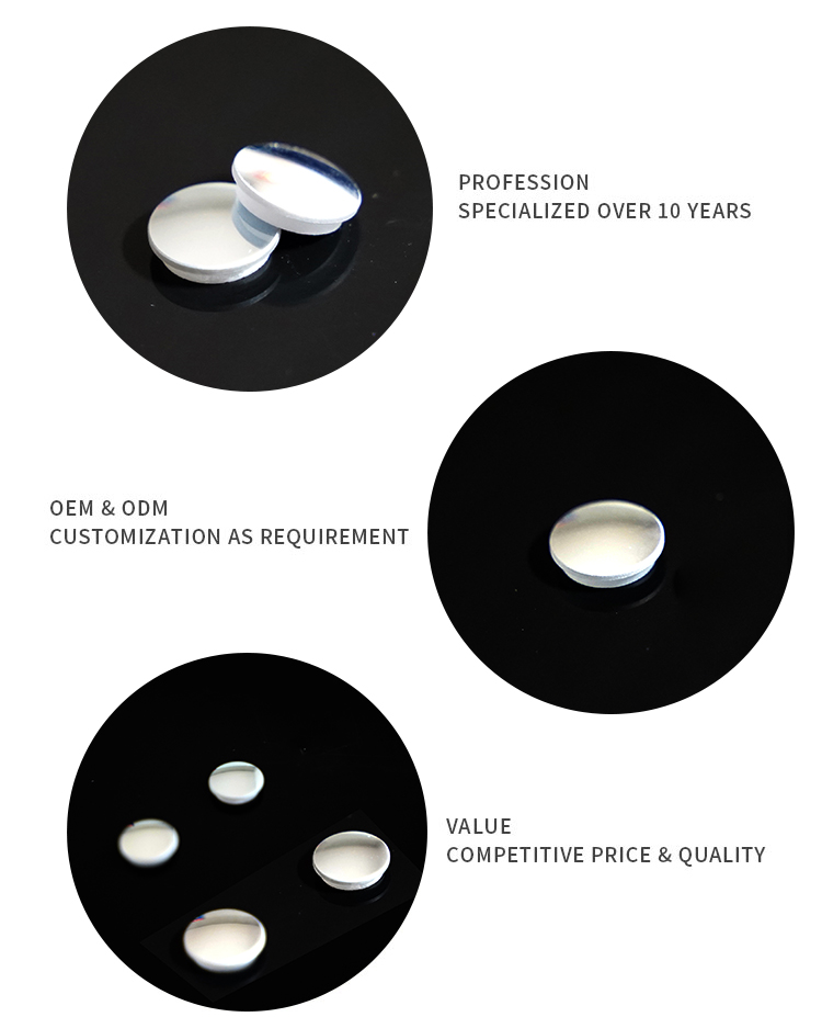 BK7 U250X U260W U310W Reflector Mirrors For Dell S500 Projector