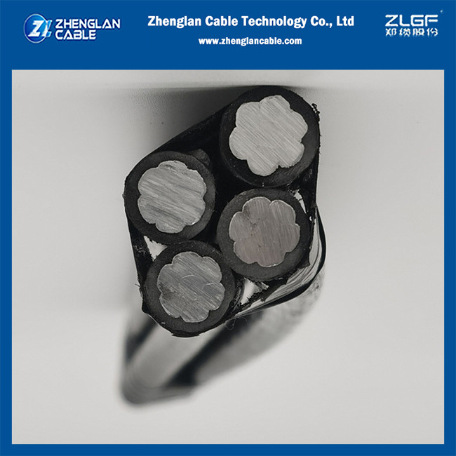 Overhead Insulated Cable 90.C -30 4/50 Veff KV/Hz Aluminum Conductor For Extreme Environments