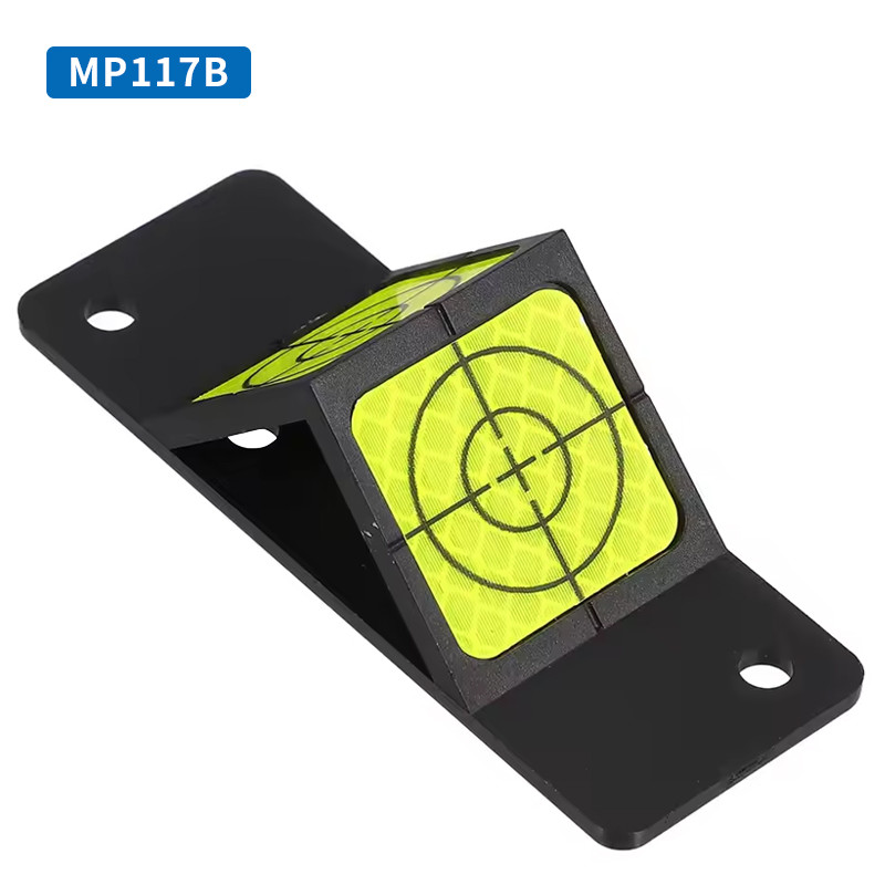Total Station Target Reflector Reflector Plate Reflector Sticker 45 Degree Angle Reflector Prism Reflector Rotating Magnetic