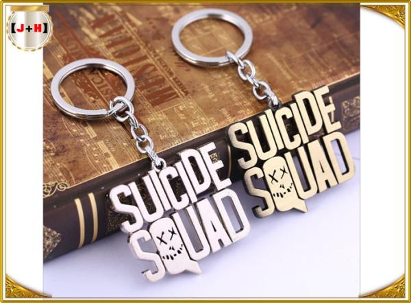 Various Design Personalised Metal Letter Keyrings , Personalized Name Keychains