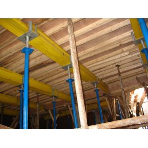Safe and reliable. Adjustable scaffolding prop. Stability is good.