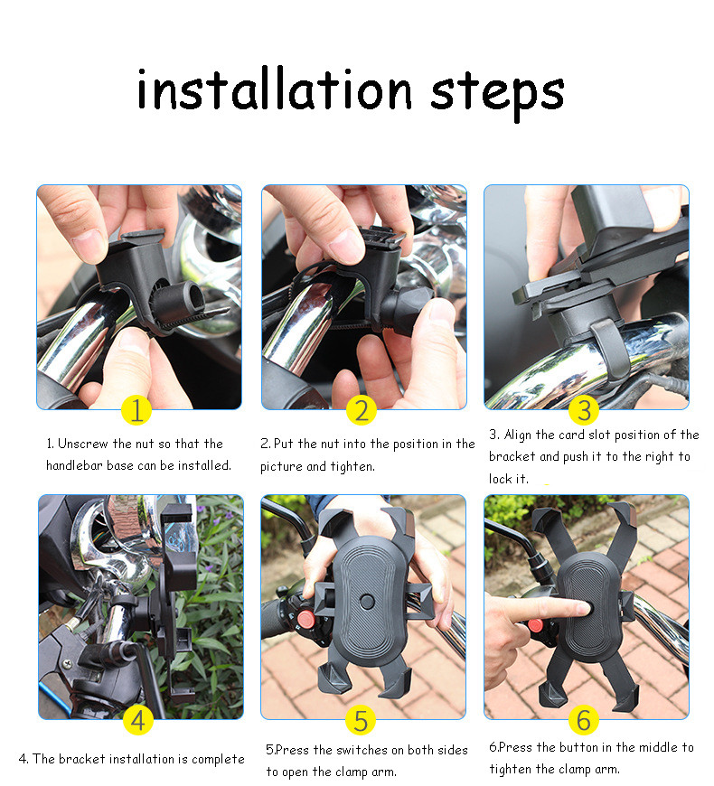 Fall Proof Mountain Bike Phone Holder